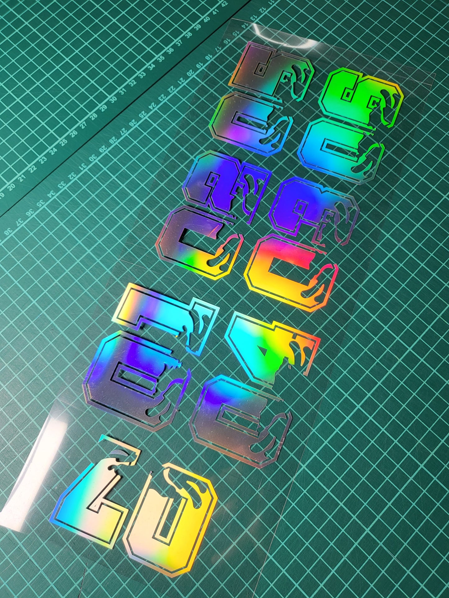 Zahlenblock mit Shqipojn Sticker