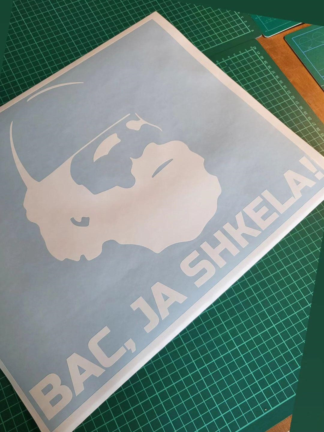 Bac ja Shkela Sticker