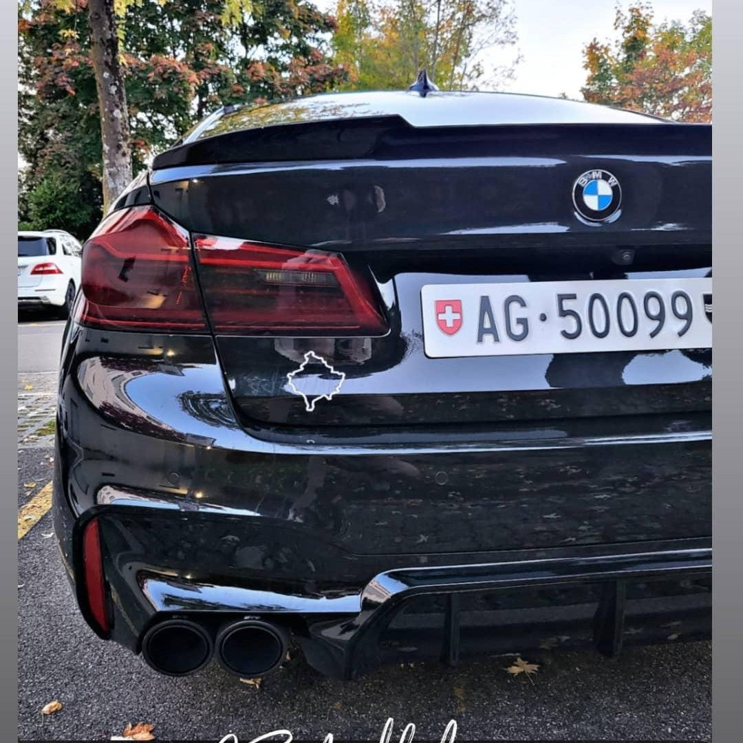 Kosovo Umriss Sticker