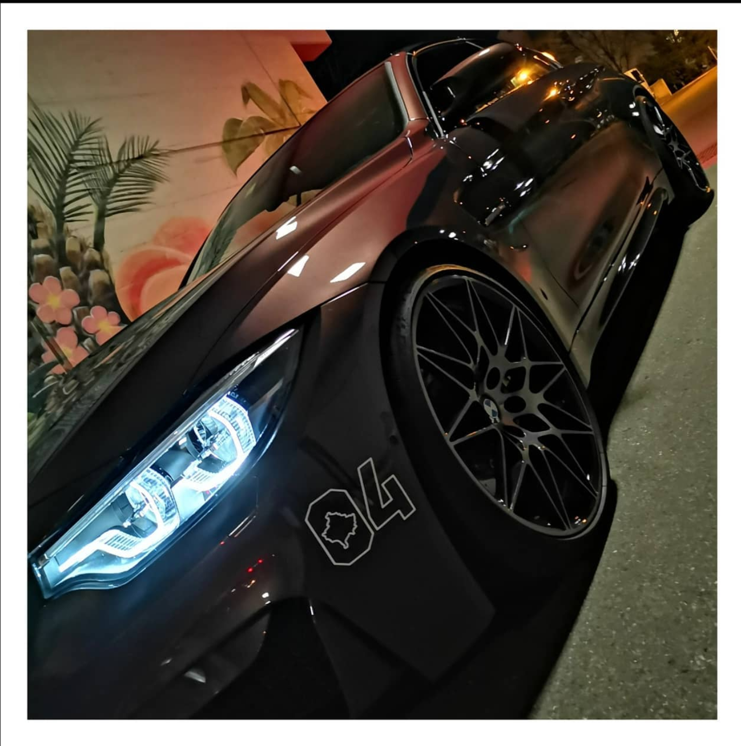 Zahl mit KS Umriss Sticker