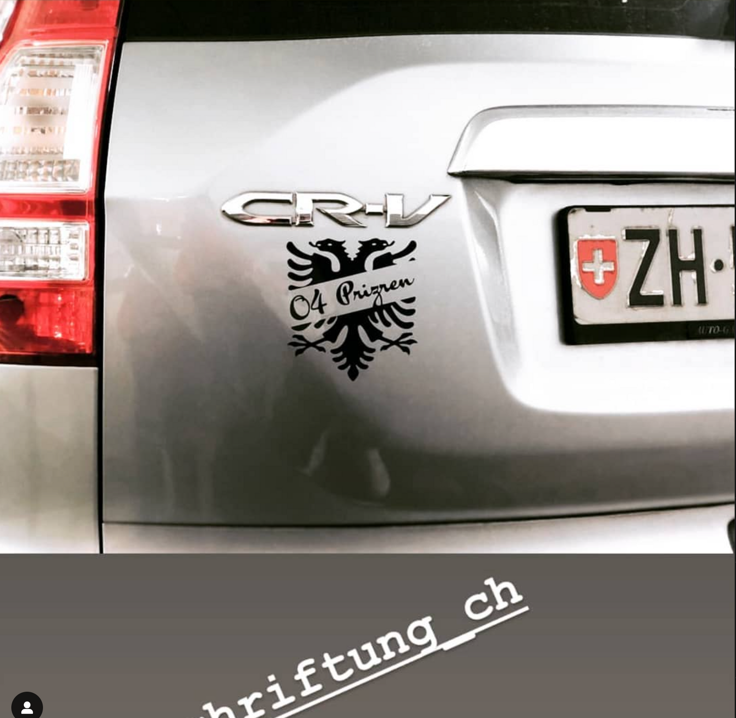 Shqipojna/Stadt Sticker